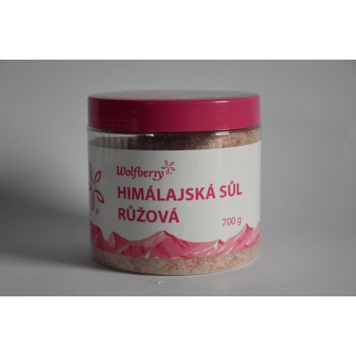 Wolfberry himalájská sůl růžová jemná 700 g
