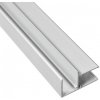 Profily a lišty pro zateplení Easy Click Rohová lišta stříbrná ALU-L 4m 16mm
