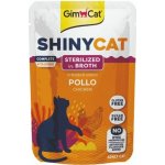 Gimcat ShinyCat Sterilised kuře ve vývaru 70 g – Sleviste.cz