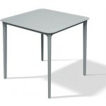 Ferne Zahradní jídelní stůl RIMO plastový šedý 77,5 x 77,5 x 74,5 cm – Hledejceny.cz