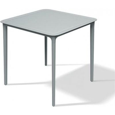 Ferne Zahradní jídelní stůl RIMO plastový šedý 77,5 x 77,5 x 74,5 cm – Hledejceny.cz