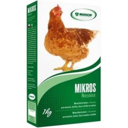 MIKROS Nosnice Krmivo s vitamíny a minerály 1 kg