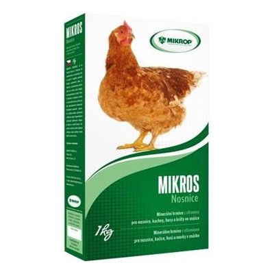 MIKROS Nosnice Krmivo s vitamíny a minerály 1 kg – Hledejceny.cz