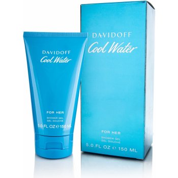 Davidoff Cool Water Woman sprchový gel 150 ml