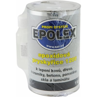 Epolex 1200/324 epoxidová pryskyřice + Epolex P11 tužidlo 1 kg – Sleviste.cz