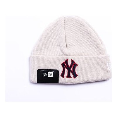 New Era Kulich MLB Series Short Cuff Beanie New York YankeesCO Stone – Zboží Mobilmania