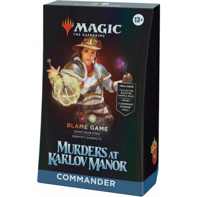 Wizards of the Coast Magic: The Gathering Murders at Karlov Manor Commander Deck – Zboží Mobilmania