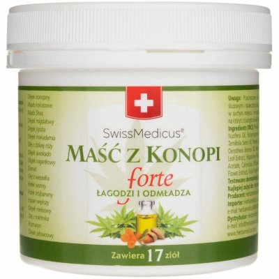 Herbamedicus Hřejivá koňská mast s konopím 125 ml – Hledejceny.cz