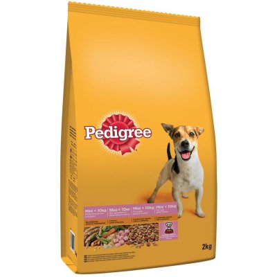 Pedigree Adult Mini hovězí se zeleninou 2 kg