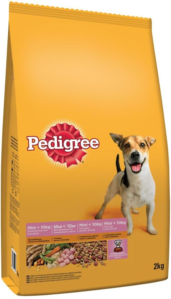 Pedigree Adult Mini hovězí se zeleninou 2 kg