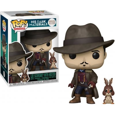 Funko Pop! His Dark Materials Lee Scorsbey with Hester