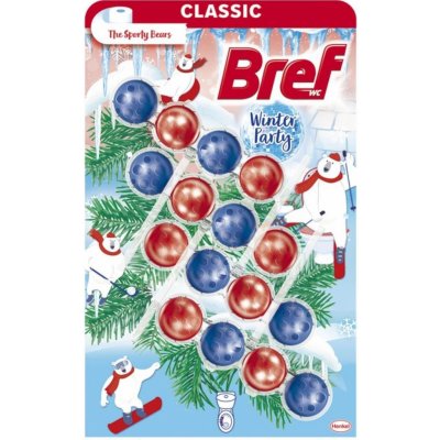 Bref WC blok Power Aktiv The Sporty Bears 4 x 50 g – Sleviste.cz