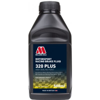 Millers Oils Racing Brake Fluid 320+ 500 ml – Sleviste.cz