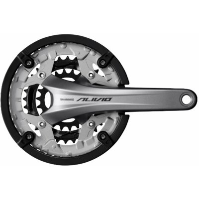 Shimano kliky ALIVIO FC-T4060 - 3x9 175/44-32-22z, stříbrné s krytem – Hledejceny.cz