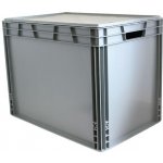 HTI Plastová EURO přepravka 600 x 400 x 435 cm s víkem MC-3877 – Sleviste.cz