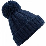 Beechfield Cable Knit Melange beanie Navy – Hledejceny.cz