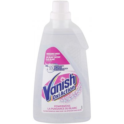 VANISH Oxi Action gel na odstranění skvrn z bílého prádla 1,5 l