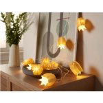 LED girlanda, papírový světelný řetěz, žluté tulipány Tchibo – Hledejceny.cz