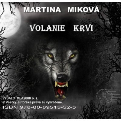 Miková Martina - Volanie krvi – Zboží Mobilmania