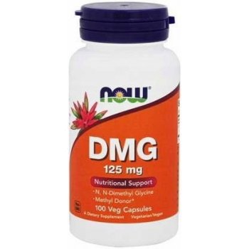 Now Foods DMG Dimethylglycin 125 mg 100 rostlinných kapslí