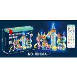 RKToys Svítící magnetická dráha pro kuličky 134 ks – Zboží Mobilmania