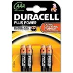Duracell Plus Power AAA 4ks MN2400B4 – Hledejceny.cz