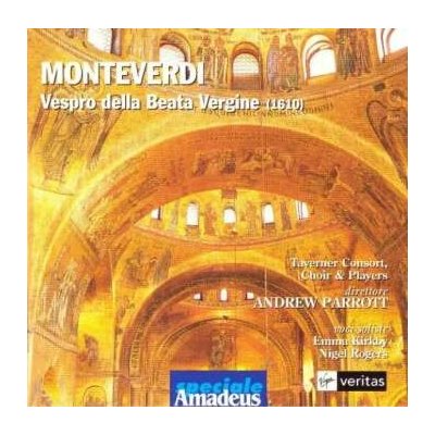 2Claudio Monteverdi: Vespro Della Beata Vergine 1610 CD – Hledejceny.cz