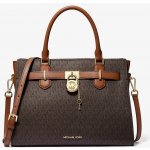 Michael Kors dámská kabelka Hamilton logová hnědá – Hledejceny.cz