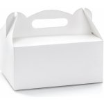 Paris Dekorace Krabička na výslužku bílá, 10 ks – Zboží Dáma