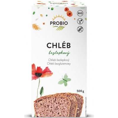 PROBIO Chléb bezlepkový BIO 0,5 kg – Zboží Dáma