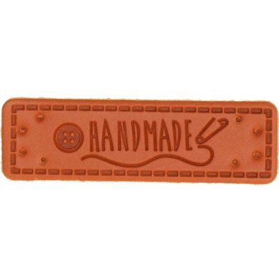 Naše galanterie Koženková cedulka Hand Made šití – Sleviste.cz