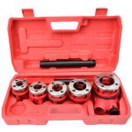 Sada závitníků na trubky, 5 oček, Geko G01001 – Zboží Mobilmania