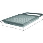 KNECHT Vzduchový filtr LX1475 – Hledejceny.cz