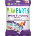 YumEarth BIO Ovocné želé bonbony mini balení mix příchutí 10 x 19,8 g – Zboží Dáma