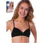 Teen bra dětská jednobarevná podprsenka černá – Hledejceny.cz