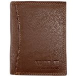Pánská kožená peněženka Wild Fashion4u 5500 brown – Zboží Mobilmania