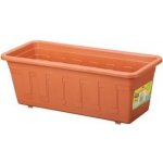Plastkon Truhlík GARDEN plastový 40 cm terakota – Zboží Dáma