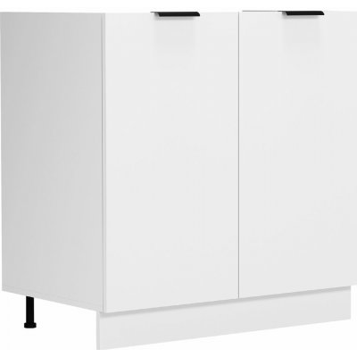 VCM Dřezová skříňka 80 cm "Fasola", bílá – Zboží Mobilmania