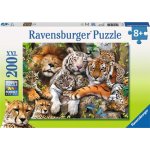 Ravensburger Velká kočka 200 dílků – Zboží Dáma