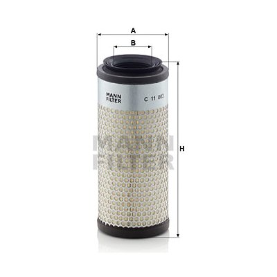 MANN-FILTER Vzduchový filtr C11003 – Hledejceny.cz