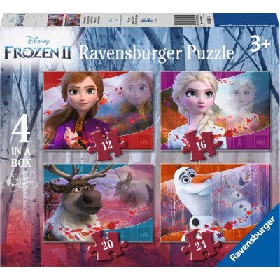 Ravensburger Ledové království 2 4v1 12,16,20,24 dílků – Zbozi.Blesk.cz