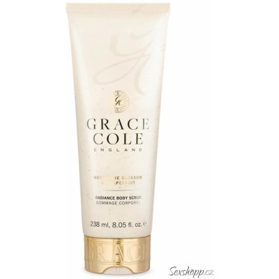 Grace Cole tělový peeling Květ nektarinky a Grep 238 ml