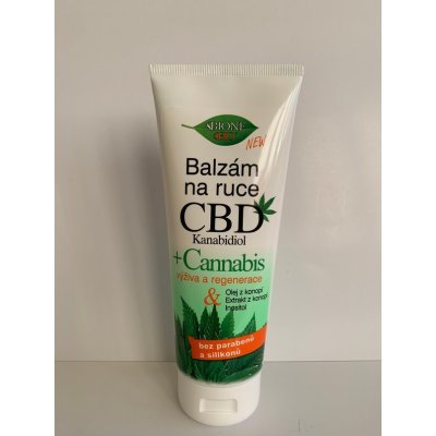 Bione Cosmetic balzám na ruce CBD Kanabidiol 205 ml – Zboží Mobilmania