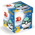 RAVENSBURGER 3D Puzzleball Pokémon Net Ball 54 ks – Zboží Dáma