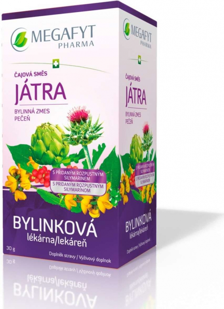 Megafyt Bylinková lékárna Čaj.směs Játra 20 x 1,5 g