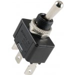 Vypínač páčkový 250V/6A ON-OFF-ON 1 obvod ST22 – Sleviste.cz