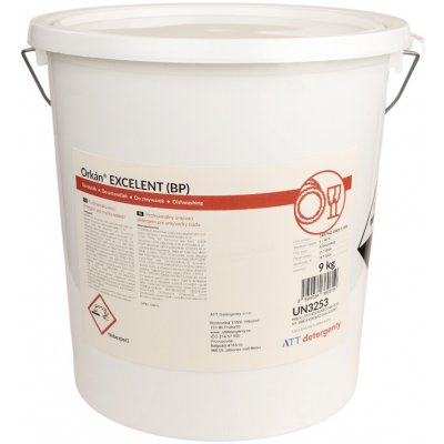 Orkán Excelent prášek do myčky 9 kg – Zbozi.Blesk.cz