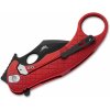 Nůž LionSteel L.E. One Red Chemical 01LS209