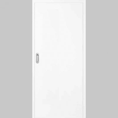 Erkado Posuvné dveře do pouzdra Plné Hladké Sněhobílá Greko 60 x 197 cm – Zboží Mobilmania