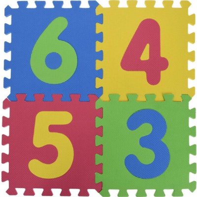 Wiky puzzle číslice 9ks 32x32cm – Zbozi.Blesk.cz